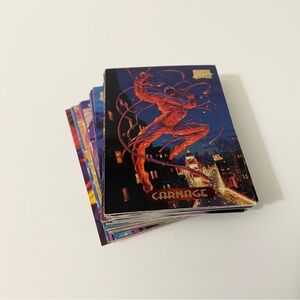 Vintage 90s Lot of 49 Marvel Masterpieces Hildebrandt Cards